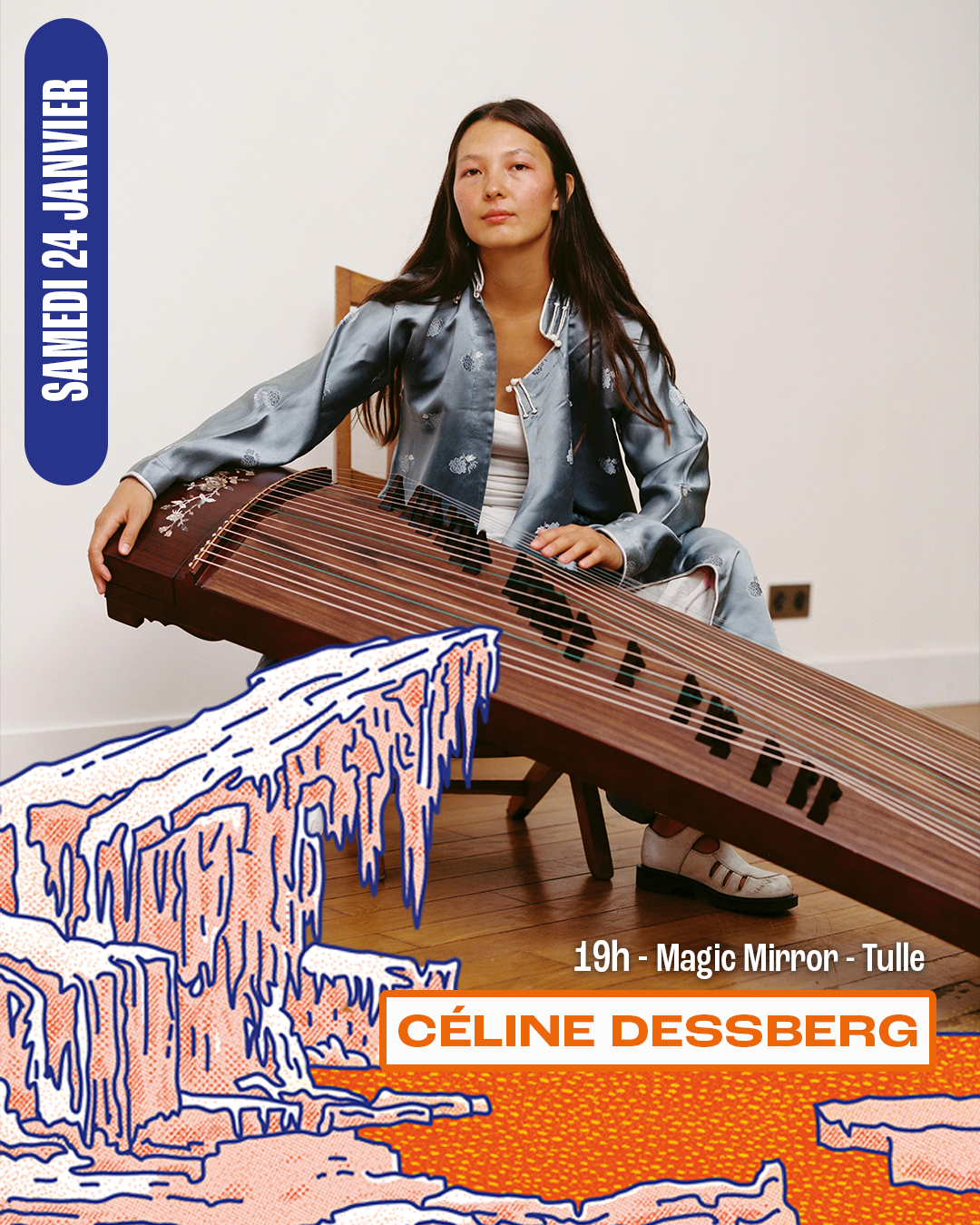 Festival du Bleu en Hiver : Soirée au Magic Mirror - Celine Dessberg/Matthis Pascaud / Loup(s)/ Jungle Sauce/Vidange