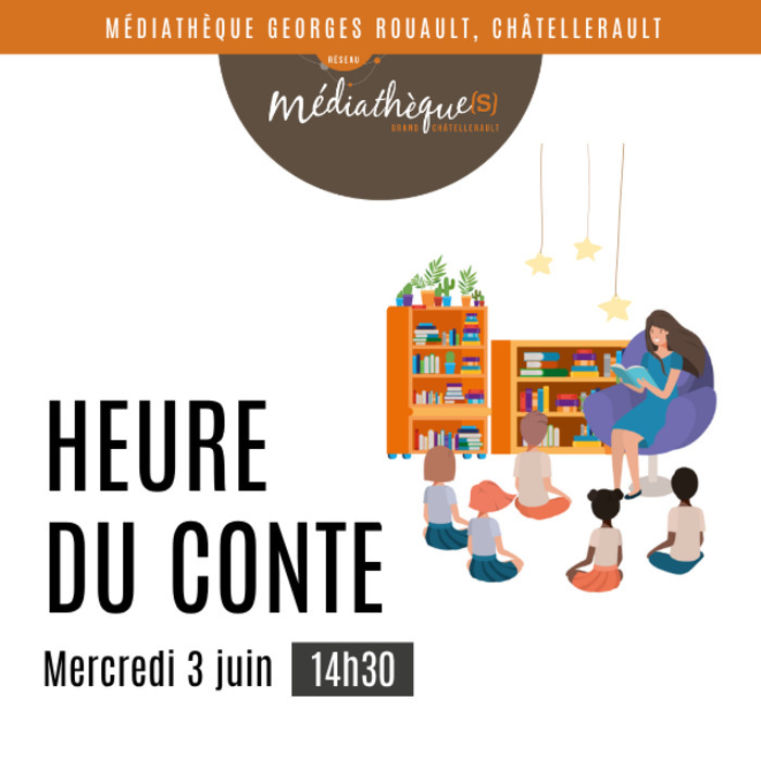 Raconte-moi une histoire : heure du conte — visuel événement