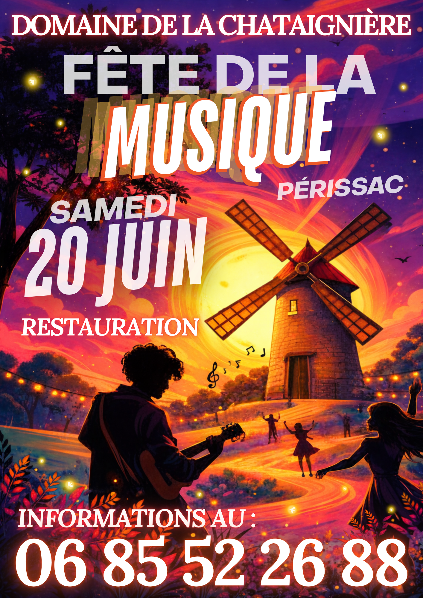 Fête de la musique au Domaine de la Chataignière