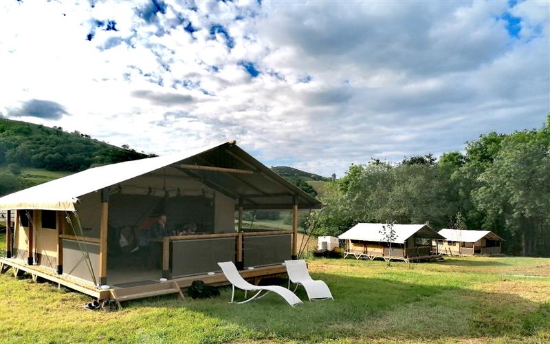 Camping à la Ferme Borda Lodge