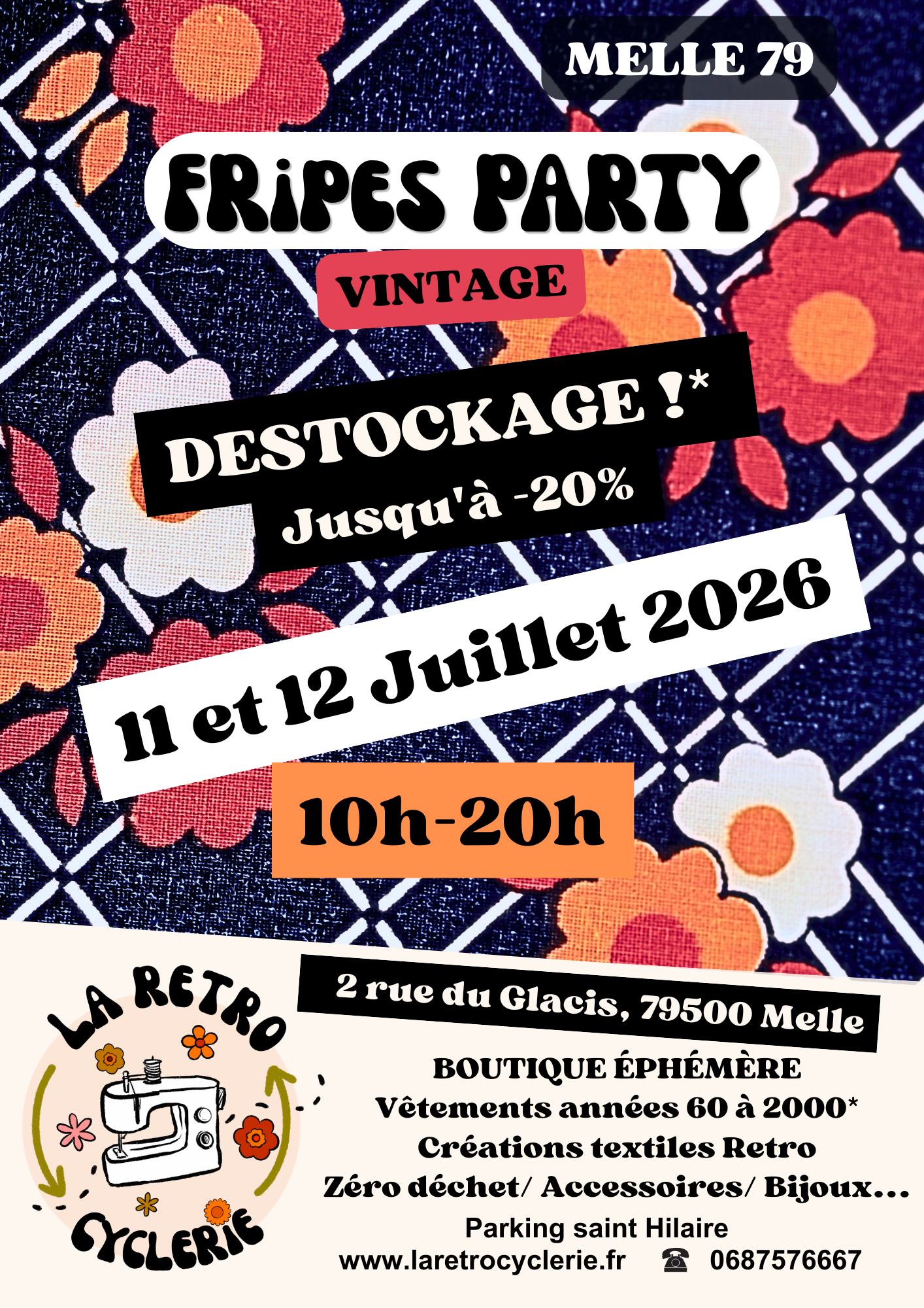 Fripes Party spéciale destockage d'été