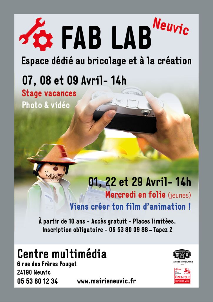 Atelier de Création "Mercredi en Folie" : Photo et Vidéo, Neuvic - photo 2