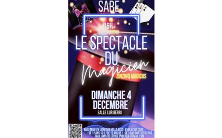 Spectacle du magicien Zinzinq Magicus Spectacle du magicien Zinzinq Magicus