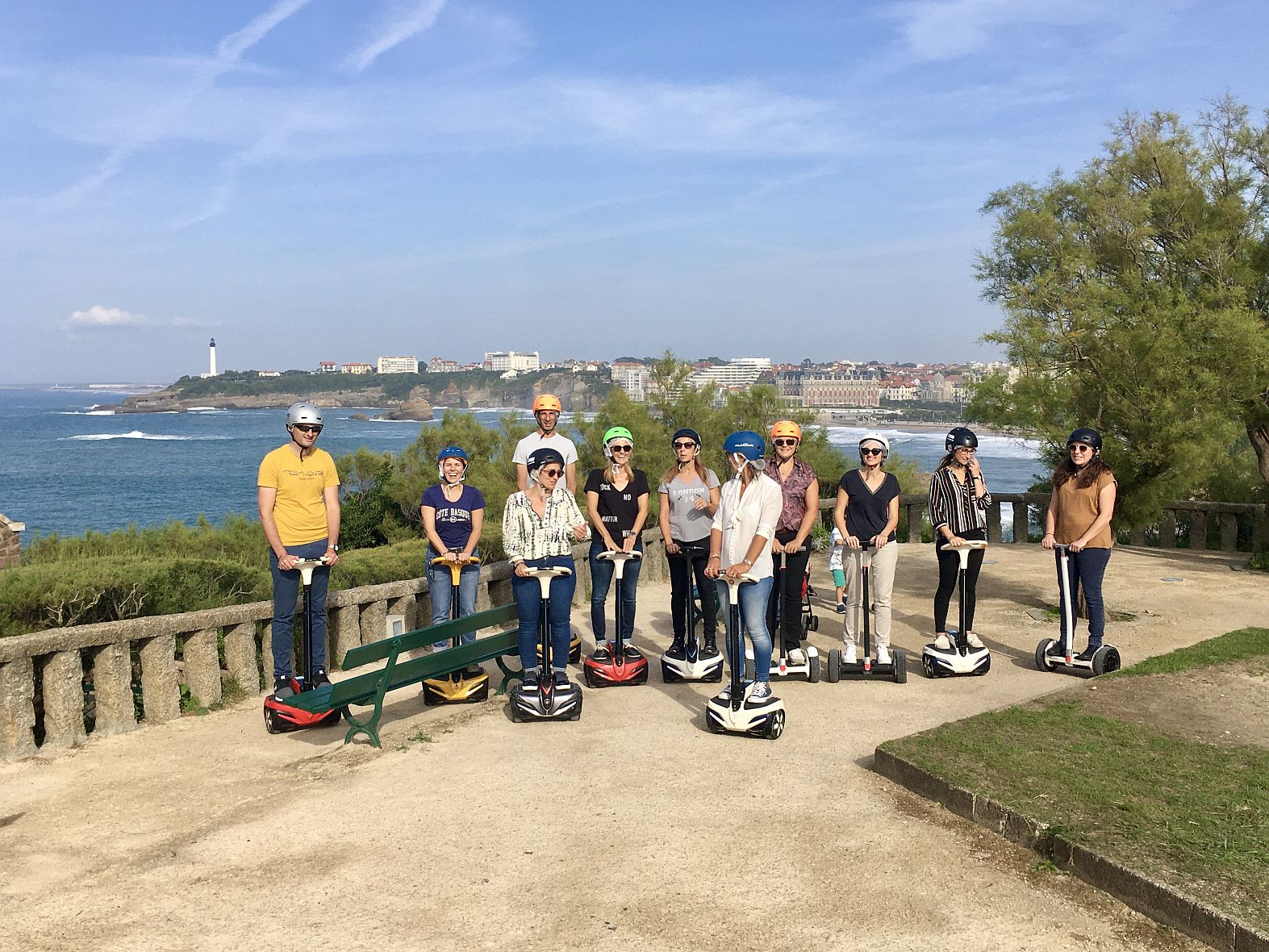 Découverte ville de Biarritz et alentours en gyropode