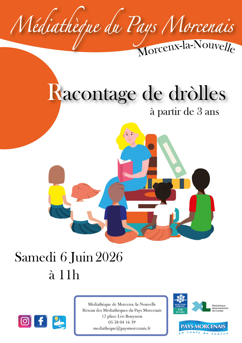 Racontage de dròlles — visuel événement