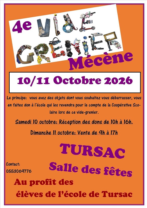 4ème vide-grenier mécène