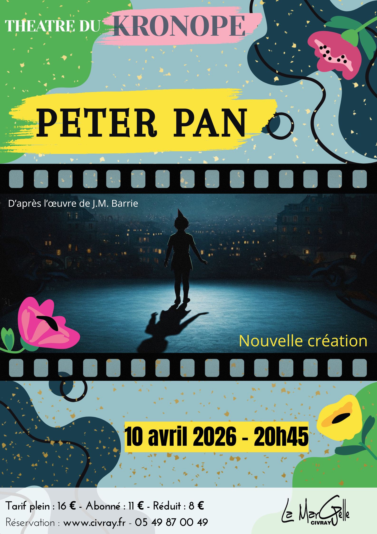 Peter Pan - Théâtre du Kronope