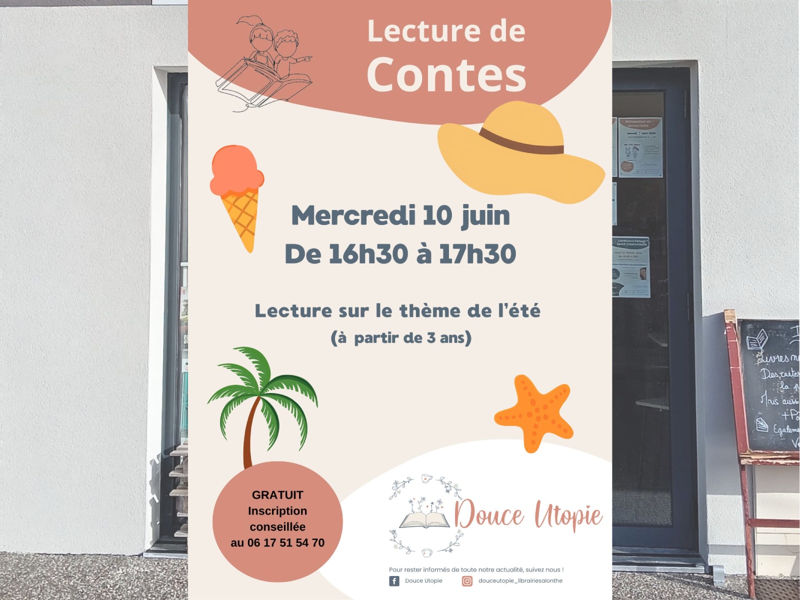 Lectures de contes sur le thème de l'été