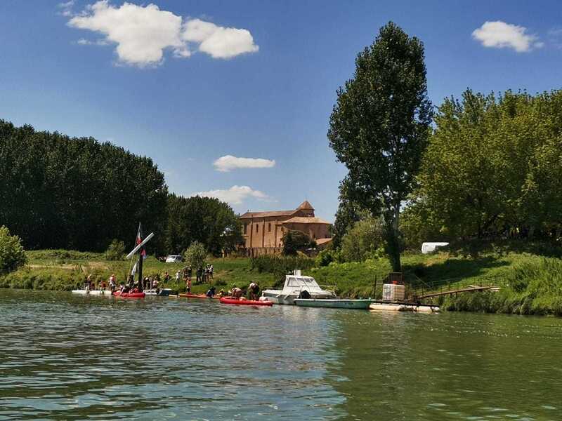 Descente de la Garonne en canoë, Barsac - photo 3
