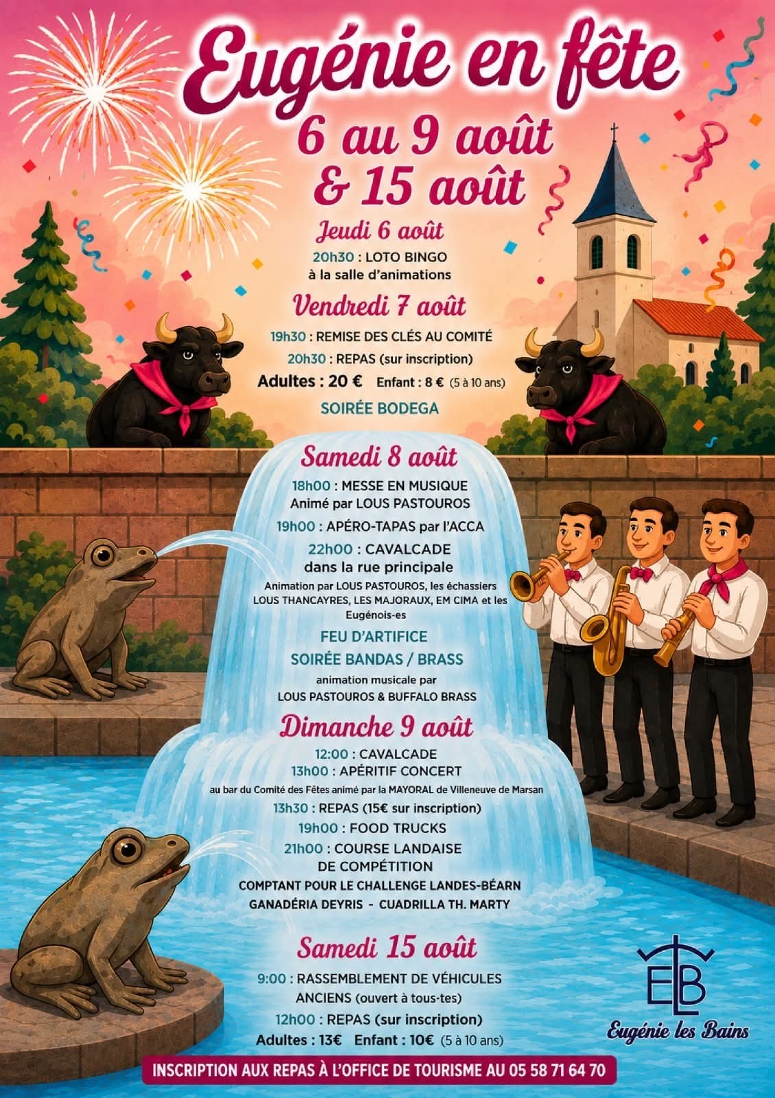 Fêtes d'Eugénie les Bains