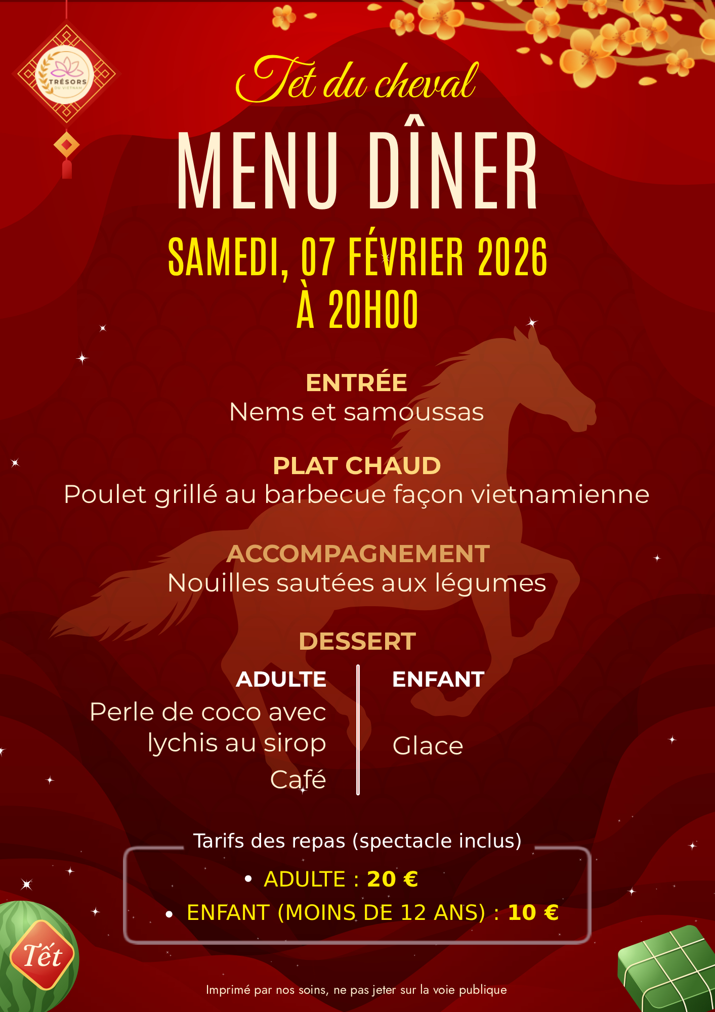 Tết 2026 – Fête du Nouvel An Vietnamien, Saint-Lon-les-Mines