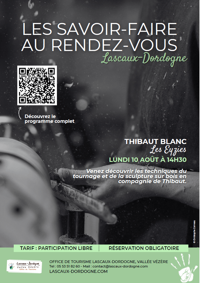 Savoir-faire au rendez-vous - Tournage et sculpture sur bois