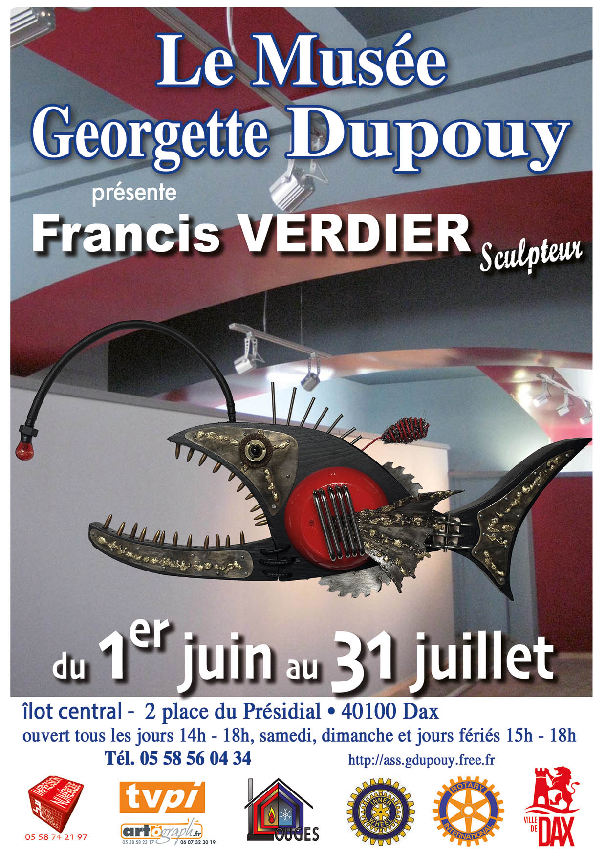 Exposition sculpture — visuel événement