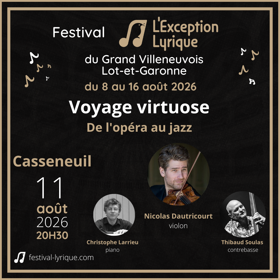 Festival Lyrique - Voyage Virtuose 2026