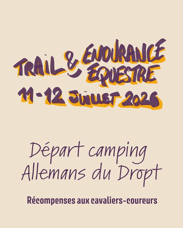 Trail et endurance équestre, Allemans-du-Dropt