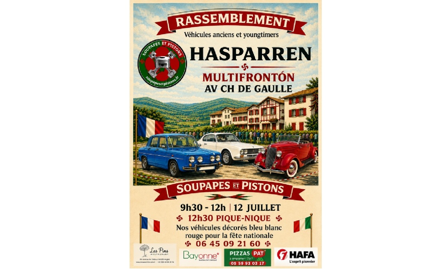 Rassemblement Soupapes et Pistons