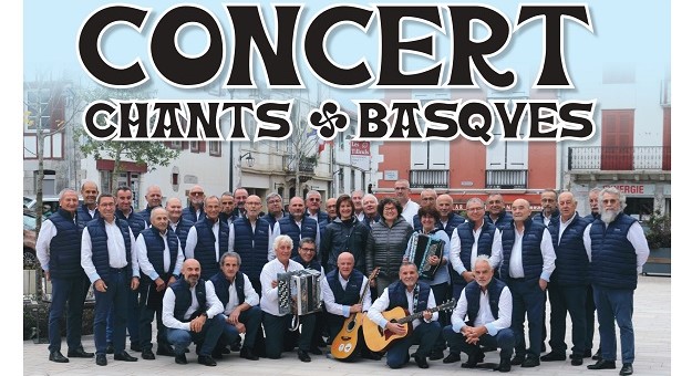 Concert chants basques — visuel événement