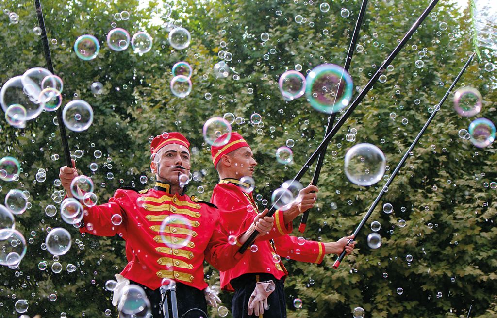 Clown et magie