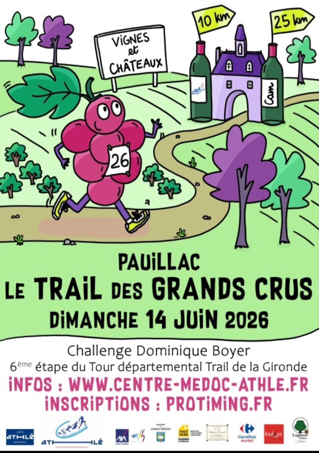 Trail des Grands Crus — visuel événement