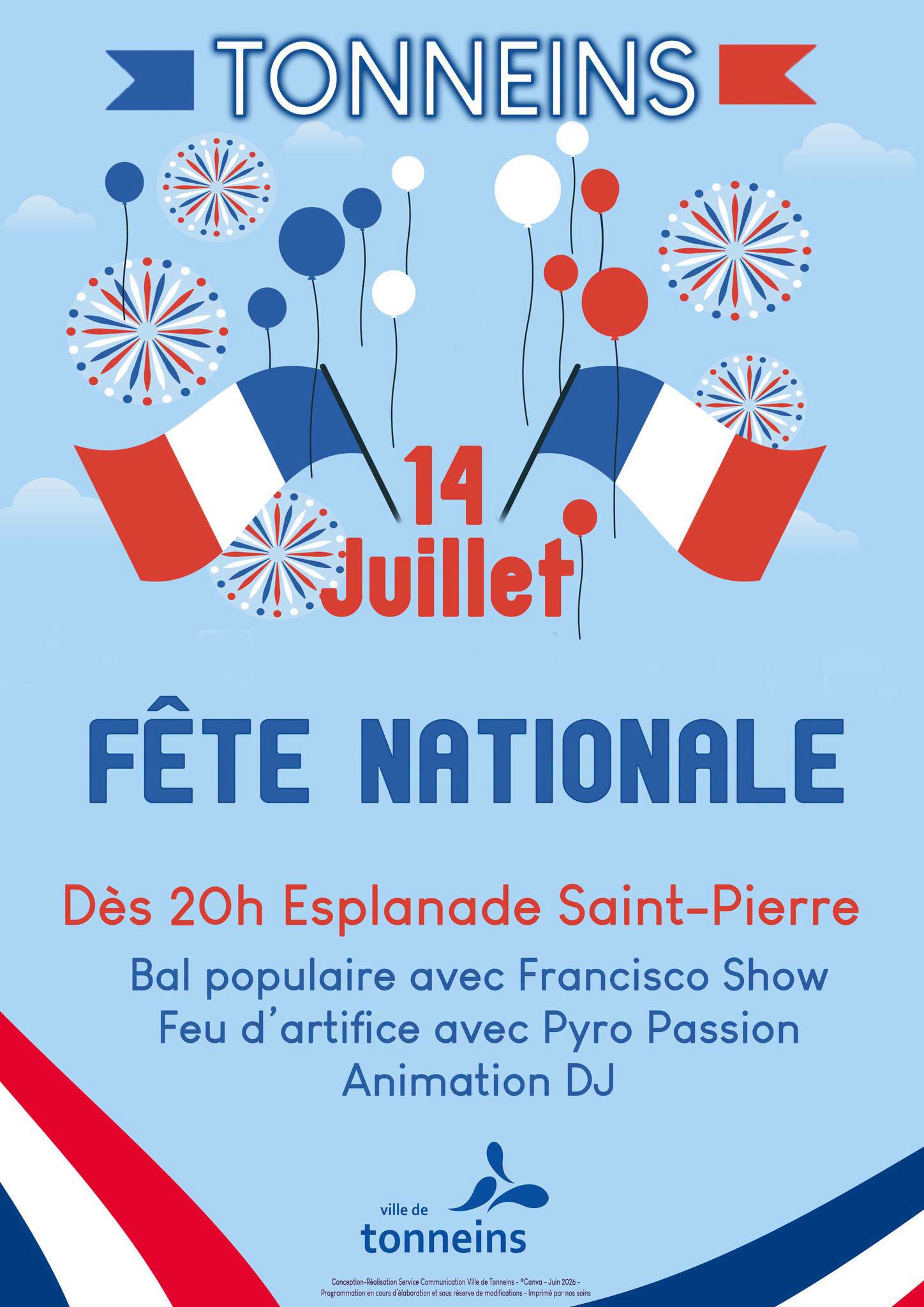 Fête Nationale du 14 juillet
