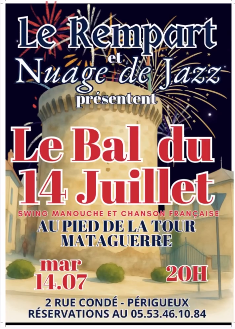 Le Bal du 14 juillet au Rempart