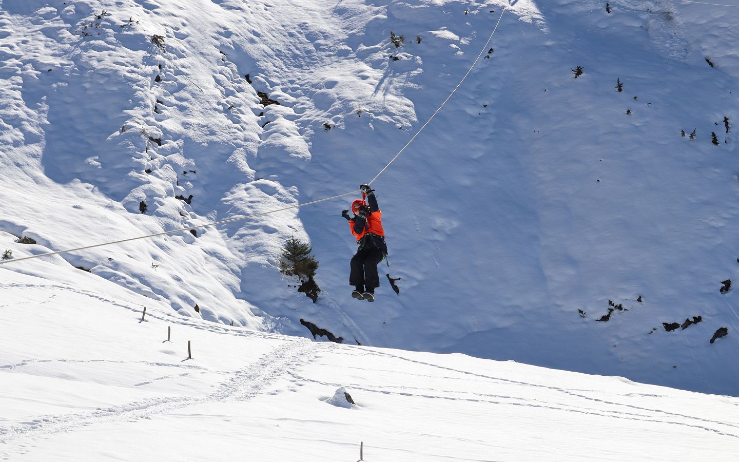 Grandes Tyroliennes l'Hiver - photo 5