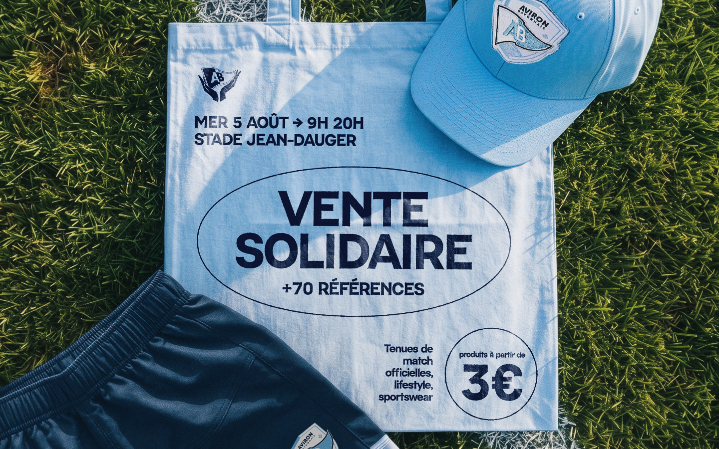 Vente solidaire de l'Aviron Bayonais Rugby Pro