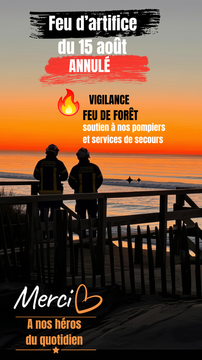 annulé - Feu d’artifice Mimizan Plage - annulé