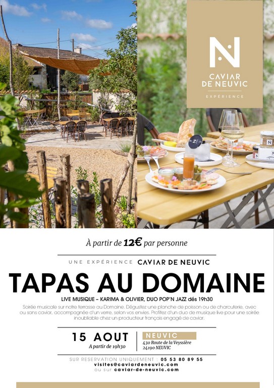 Soirée musicale et tapas