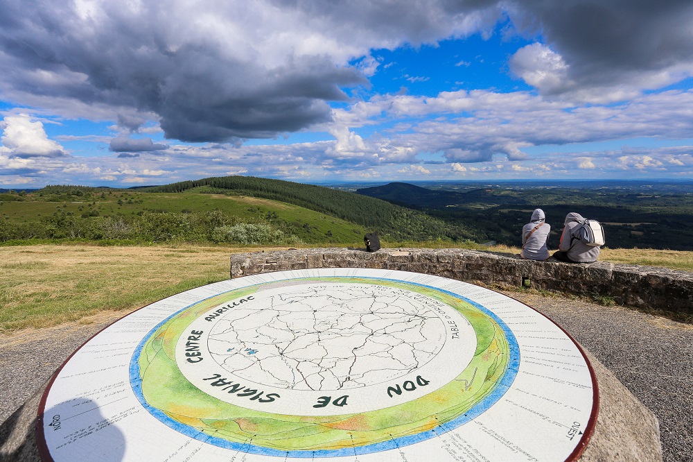 Table d'orientation du Suc au May, Chaumeil