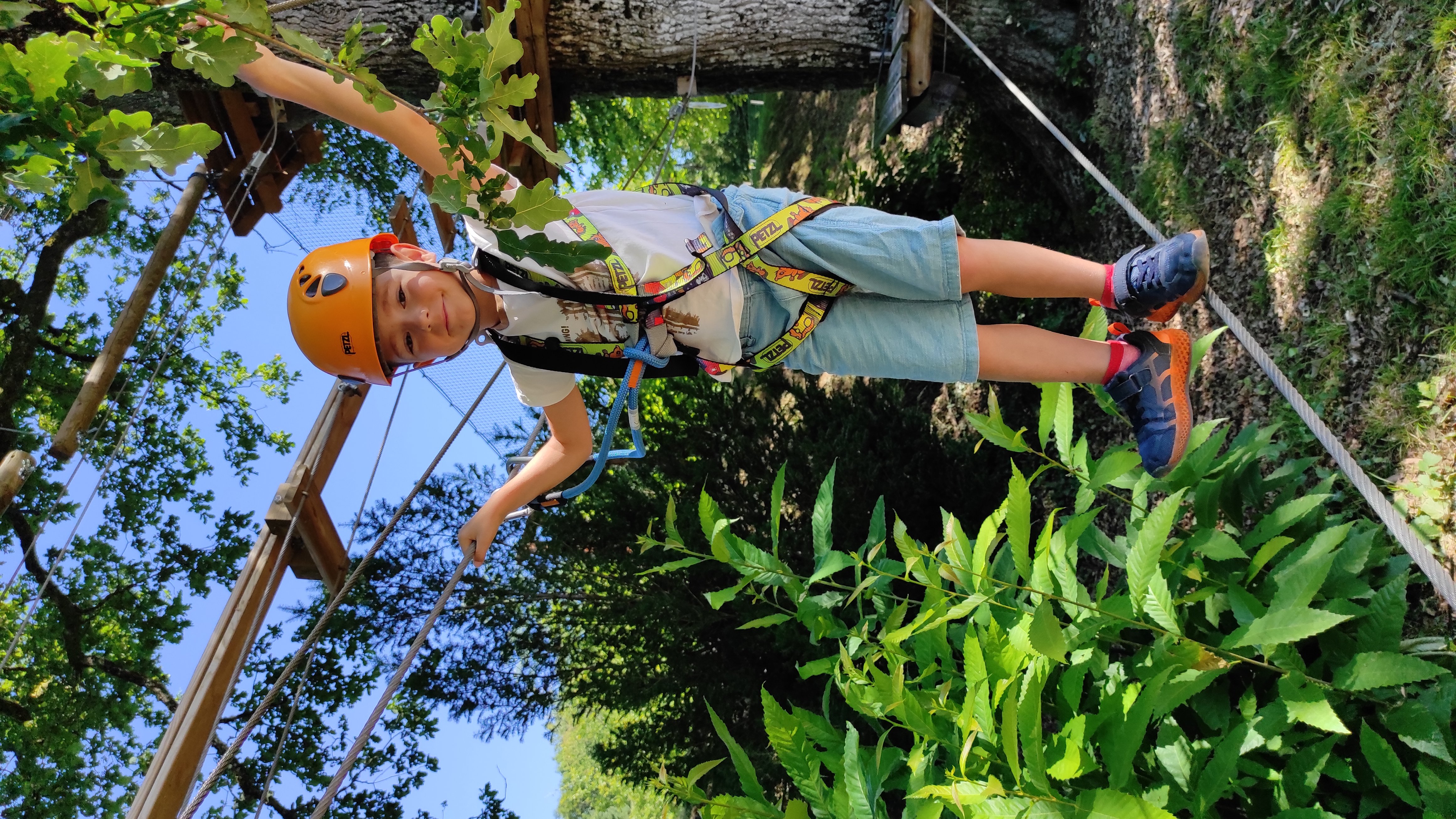 Montoz'Arbres : Parcours acrobatique en hauteur