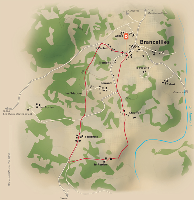 Autour du vignoble, Branceilles - photo 2