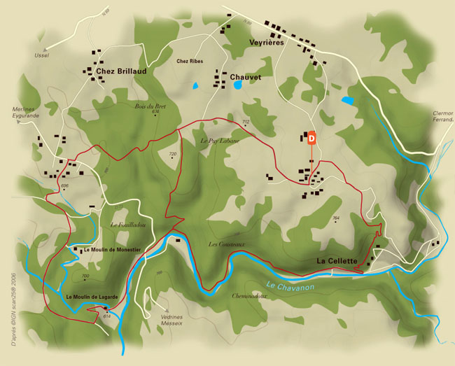 Les Ermites, Monestier-Merlines