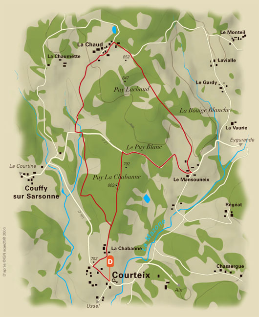Les Templiers - Version 9 km
