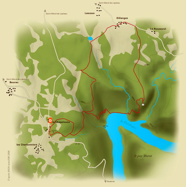 Les gorges de la Dordogne, Saint-Merd-de-Lapleau - photo 4