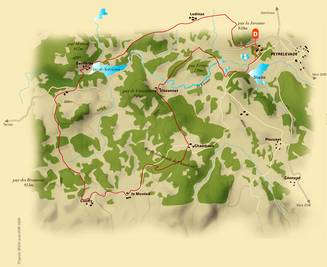 Circuit des Croix, Peyrelevade