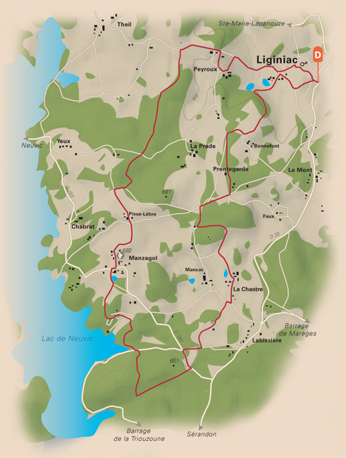 De la gare à Manzagol, Liginiac - photo 5