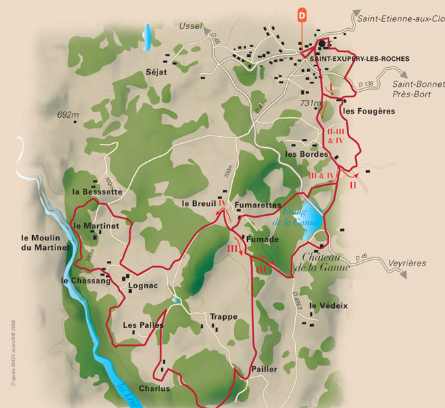 Clap, clap, clop… (variante 2 de 4.5 km), Saint-Exupéry-les-Roches - photo 4