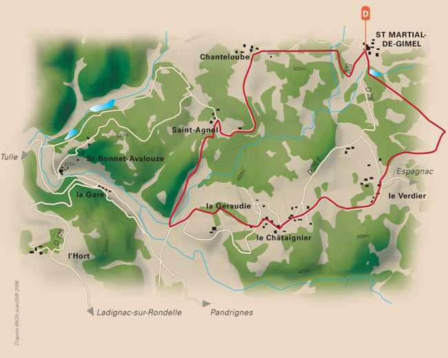 Sentier de Saint-Agnol