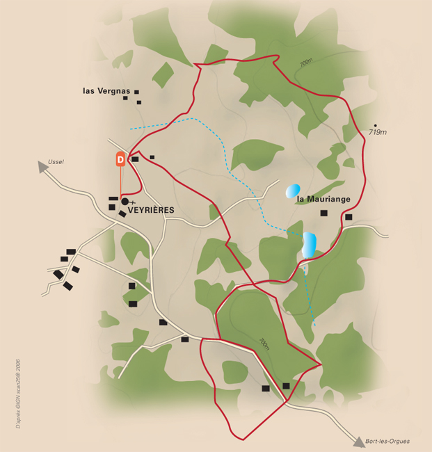 Quand le granit raconte l'histoire (variante de 4.5 km), Veyrières - photo 3