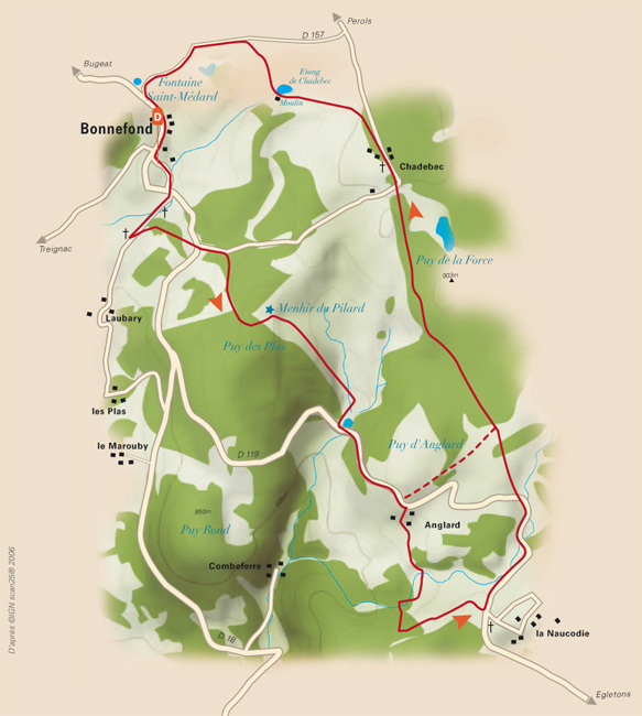 Le Moulin de Chadebec, Bonnefond - photo 3