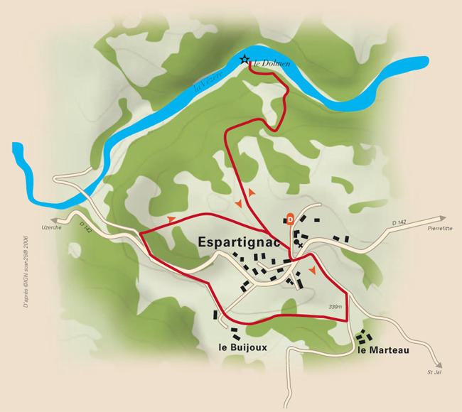 Circuit du P.O.C. au dolmen, Espartignac - photo 4