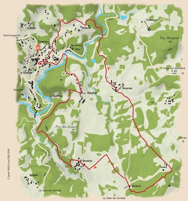 Le chemin de paradis, Corrèze