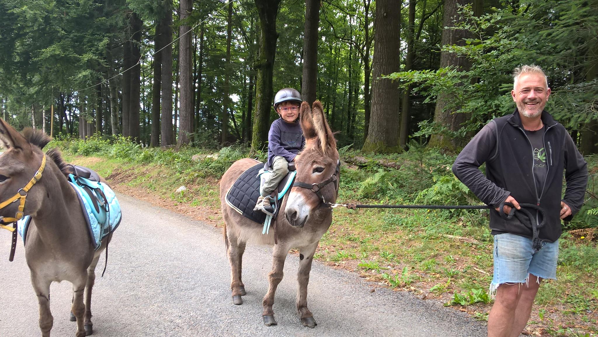 Balades à dos d'âne de la Ferme de Bitarelle