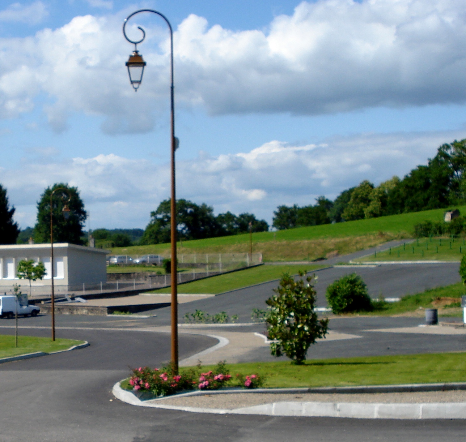 Aire d'accueil de camping-cars de Condat sur Ganaveix