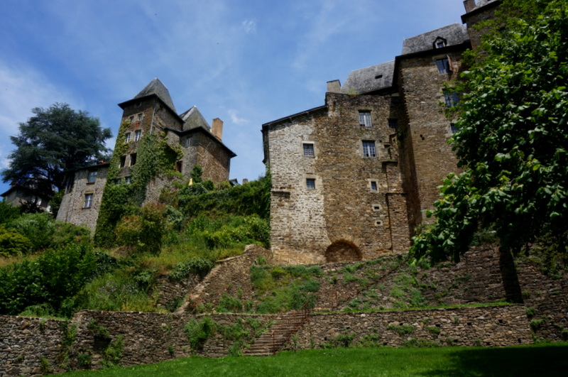 Jardin du château Bécharie, Uzerche