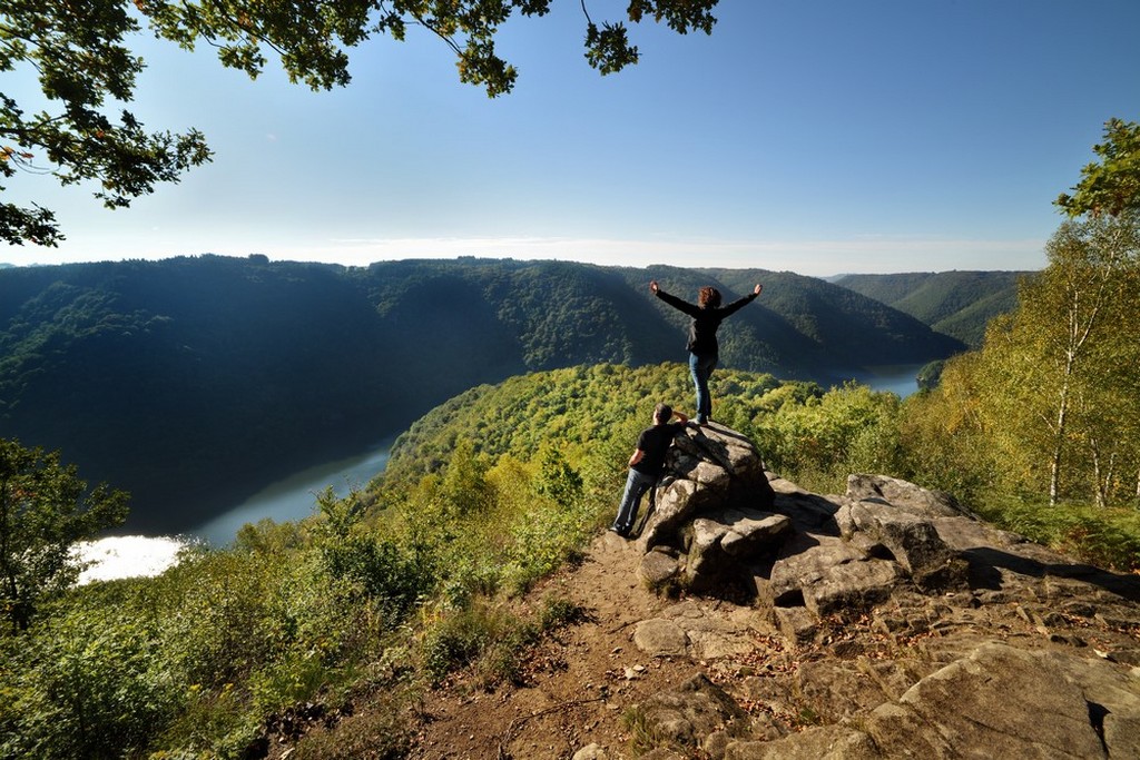 Circuit cyclo sportif Au pays des lacs et des étangs, Gimel-les-Cascades