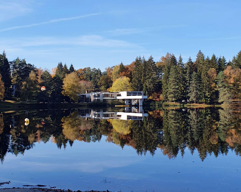 Domaine Eden lake