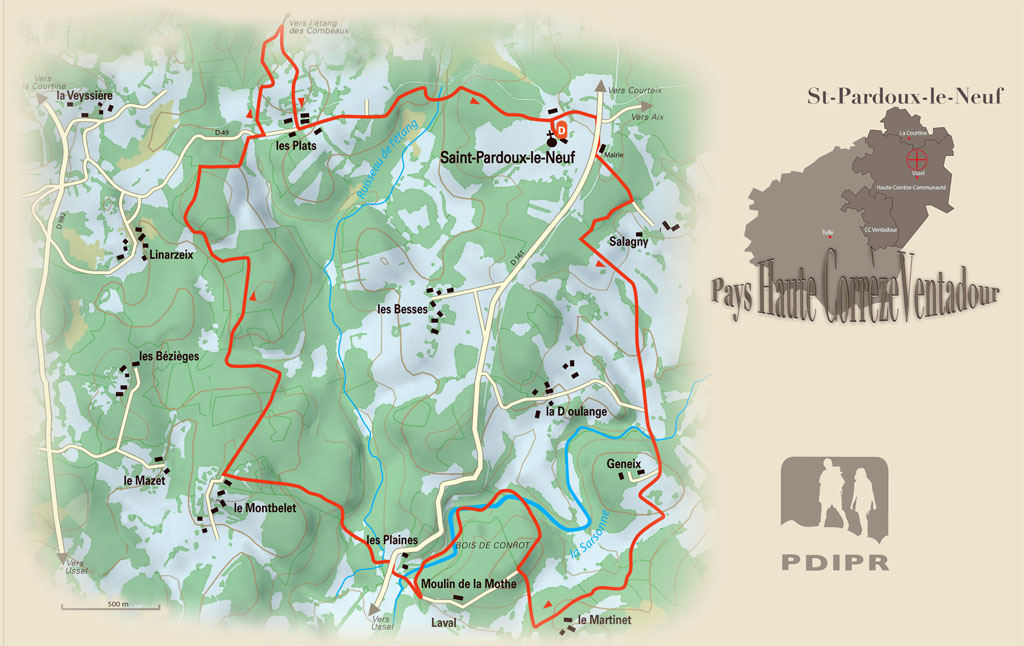 Au fil de la Sarsonne, Saint-Pardoux-le-Neuf - photo 5