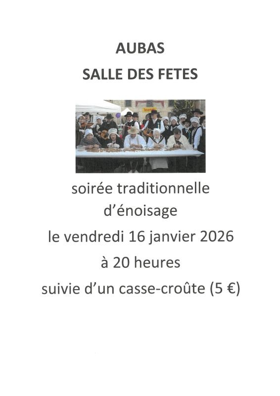 Soirée énoisage, Aubas - photo 2